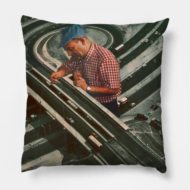 Worker Pillow by mathiole