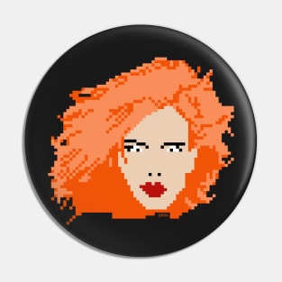 Black Widow Piksl Pin