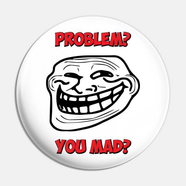 Troll Sad Face Button | Wacky Buttons