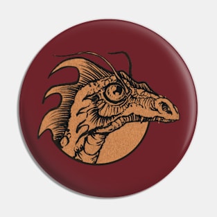 Dragon on Paper Pin