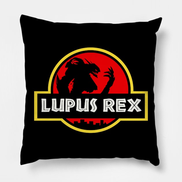 LUPUS REX Pillow by kimikodesign