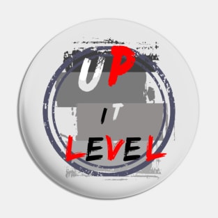 Level It Up Circle Design. Pin