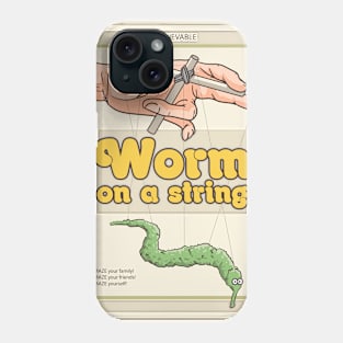 Worm on a string Phone Case