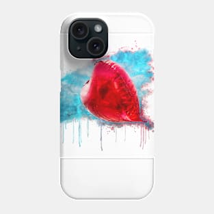 Red Balloon Floating Up in the Air Phone Case