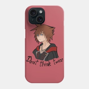 Don't Think Twice (Sora) Phone Case