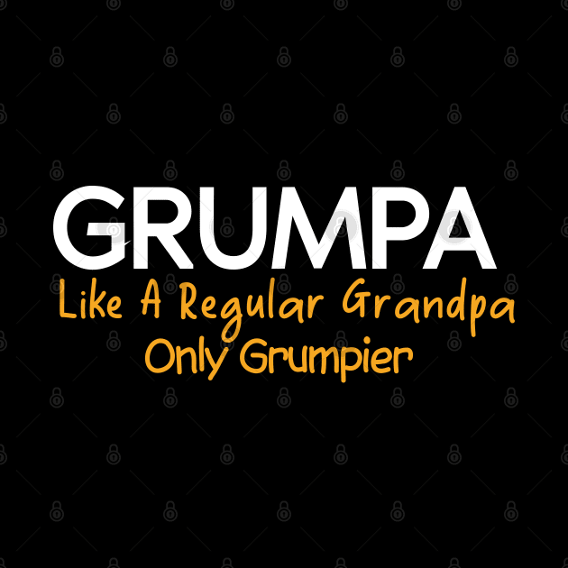 Grumpa Like A Regular Grandpa Only Grumpier by Abderrahmaneelh