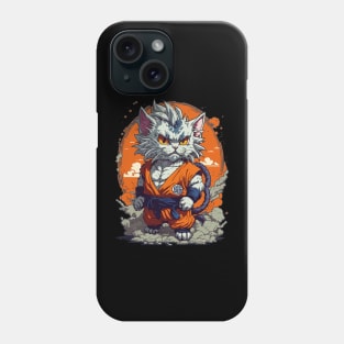 Goku Cat Phone Case