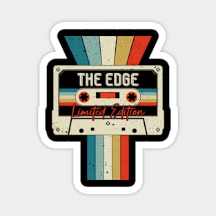 Graphic The Edge Proud Name Cassette Tape Vintage Birthday Gifts Magnet