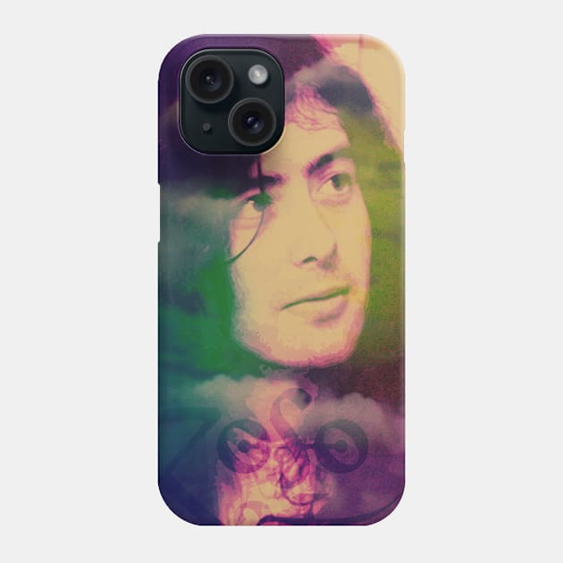 Jimmy Page Fan Art Phone Case by Whole Lotta Pixels