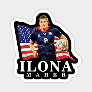 Ilona Maher // USA Women's Rugby Magnet