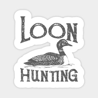 Loon Hunting Magnet