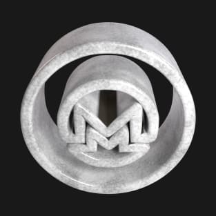 3D Monero - Concrete T-Shirt