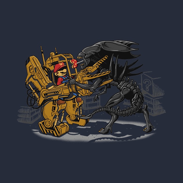 Alien Fighting by benchen