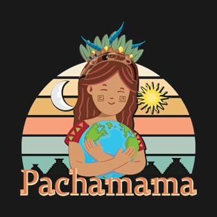 Pachamama Earth Mother Incan God Spiritual Environmentalist T-Shirt