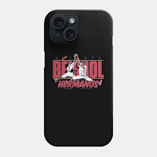 Ozzie Albies & Ronald Acuna Jr. Beisbol Hermanos Phone Case