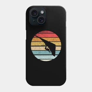 Hang glider kite retro vintage Phone Case