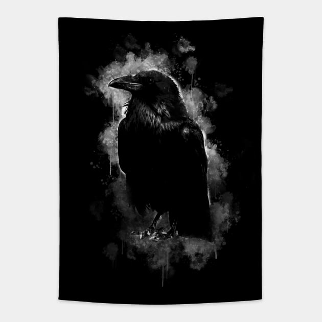 Raven Tapestry by juyodesign