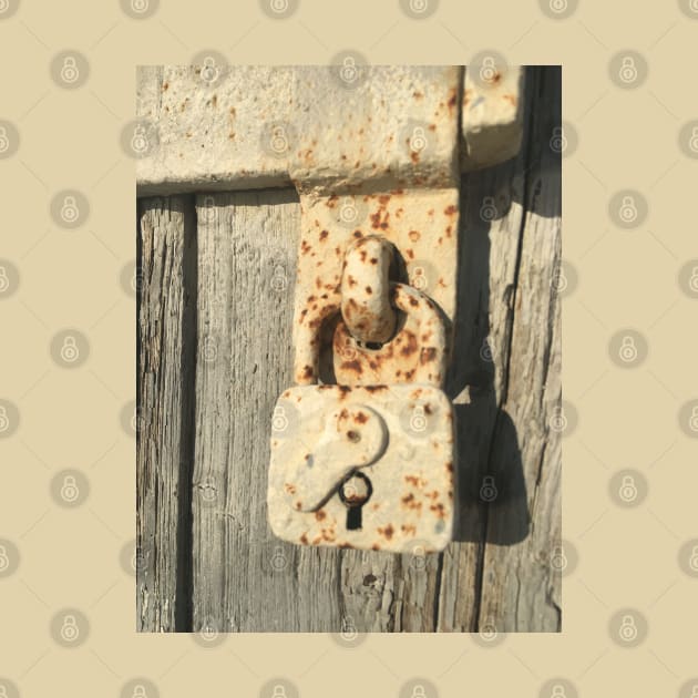 Padlock by Rustic Portal