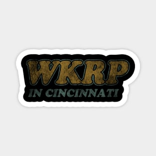 WKRP in Cincinnati Vintage Distressed Magnet