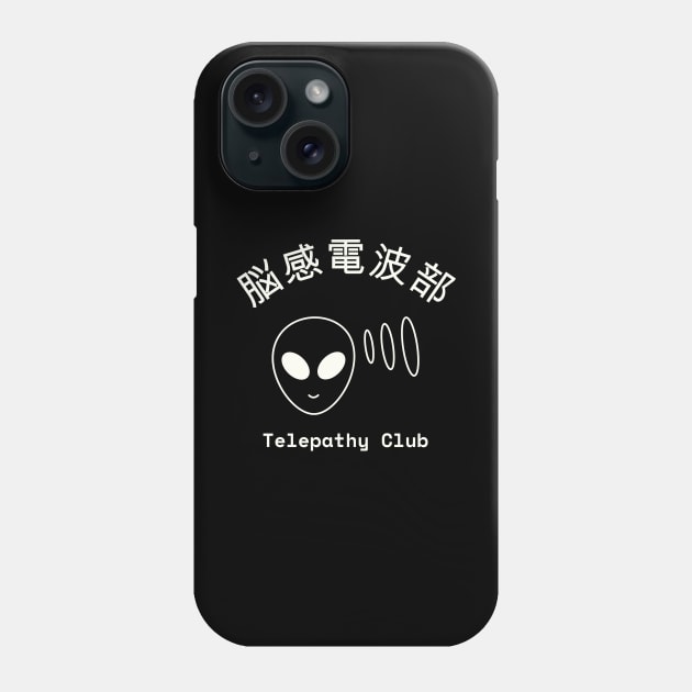 Salt Middle School Telepathy Club (Dark) Phone Case by lexa-png