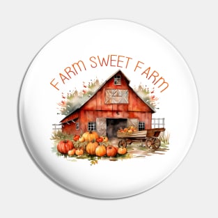 Farm Sweet Farm Pin