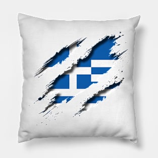 Greece Shredding Pillow