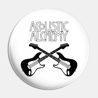 Acoustic Alchemy Blue Chip Pin