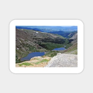 View From Atop Mt. Evans Magnet