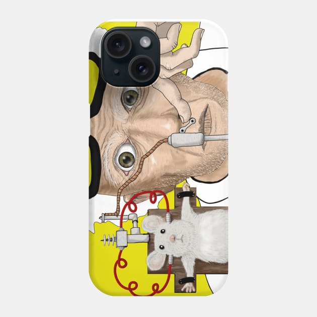 2 side Mad Scientist Phone Case by harmount