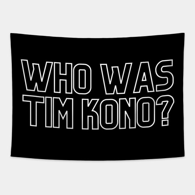 Only Murders Tim Kono Tapestry by MidMod