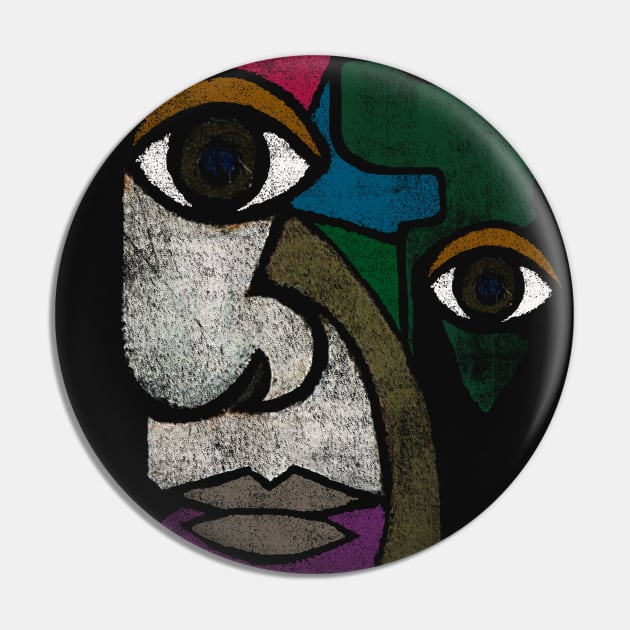 Picasso Pin by bulografik