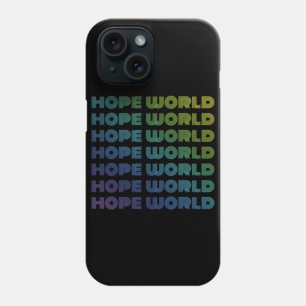 BTS Dynamite - BTS Army - Hope world ripetitive words (rainbow) | Kpop Phone Case by Vane22april