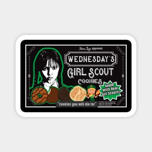 Wednesday's Girl Scout Cookies Magnet