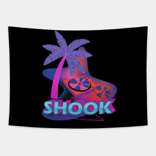 Vaporwave Aesthetic Shook Tapestry