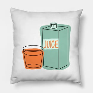 Orange Juice - Good Vibes in the morning Pillow