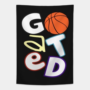 GOATED Basketball Puzzle (Raptors Mix) Tapestry