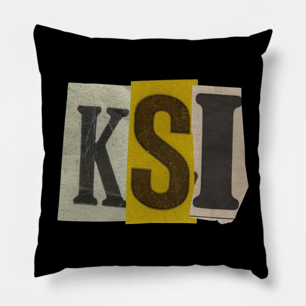 KSI - RansomNote Pillow by RansomNote