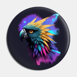Parrot splash art Pin
