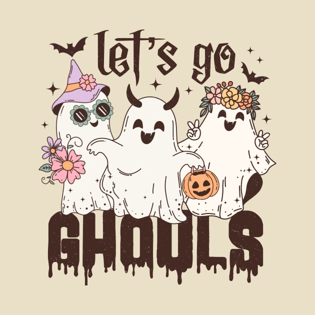 Cute ghost Halloween by Positively Petal Perfect 