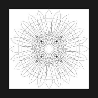 Coloring Mandala T-Shirt