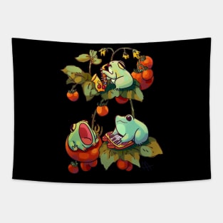 Frog Band Tapestry