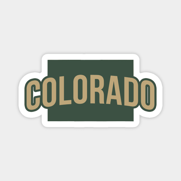 Colorado State Magnet by Novel_Designs