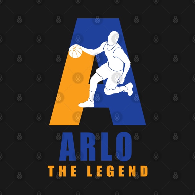 Arlo Custom Player Basketball Your Name The Legend by Baseball Your Name