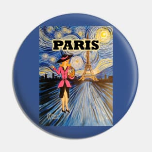 Paris Eiffel Tower Pin