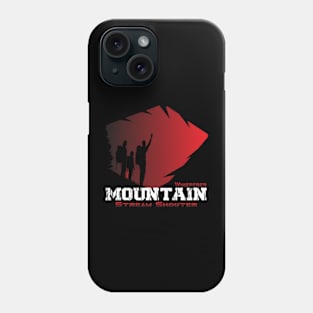 Mountain Whisperer, Stream Shouter Adventure Travel Best Life Nature Phone Case