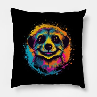 Meerkat Smiling Pillow