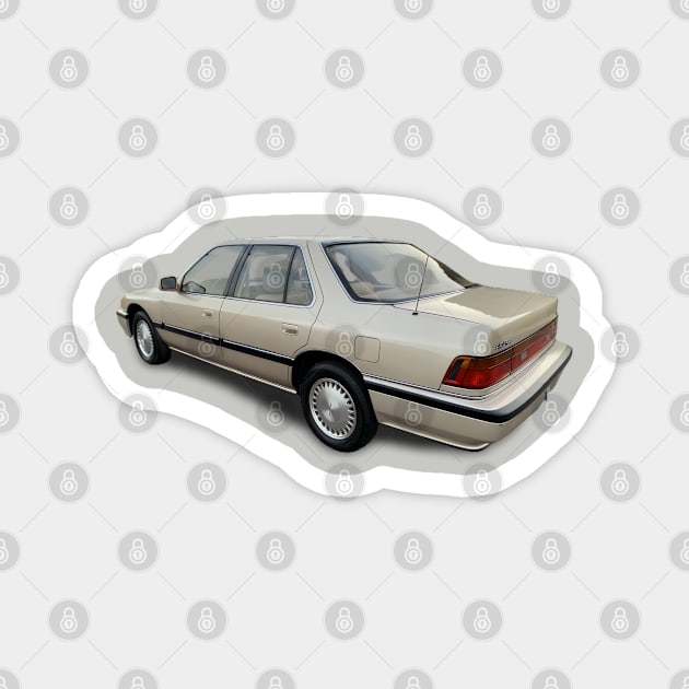 1990 Acura Legend L Bahama Gold Metallic Sticker 132 Magnet by Stickers Cars