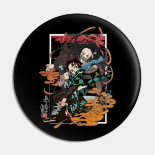 demon slayer anime kawaii Pin