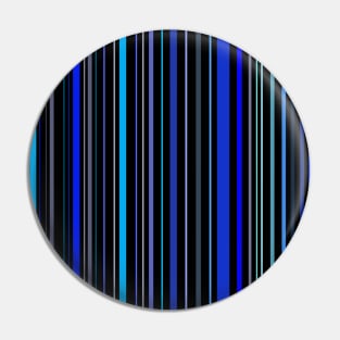 Blue Barcode Pin