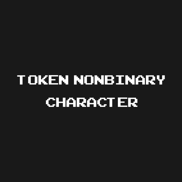 TOKEN NONBINARY CHARACTER - DIVERSITY SERIES by FunsizedHuman